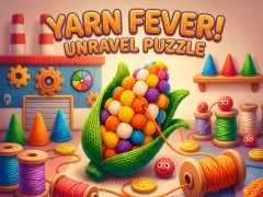 Mchezo Yarn Fever! Unravel Puzzle online