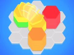 Mchezo Hexa Stack Sort online