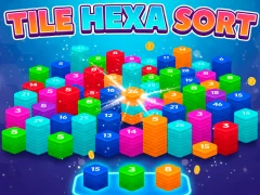 Mchezo Tile Hexa Sort online