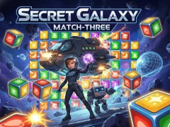Mchezo Secret Galaxy Match-three online