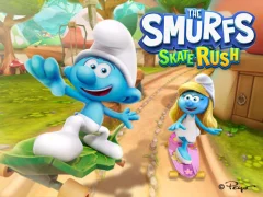 Mchezo The Smurfs Skate Rush online