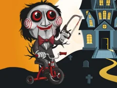 Mchezo Scary Faces Jigsaw online