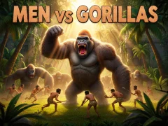 Mchezo Men Vs Gorillas online