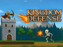 Mchezo Defense of the kingdom online