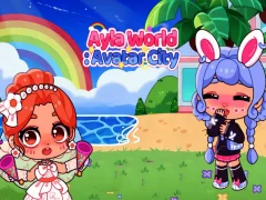 Mchezo Ayla World: Avatar City online