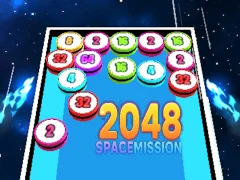 Mchezo 2048 Space Mission online