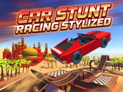 Mchezo Car Stunt Racing Stylized online