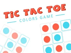 Mchezo Tic Tac Toe Colors Game online