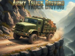 Mchezo Army Truck Driving online