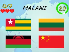 Mchezo Geography Quiz countries flags capitals online