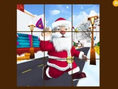 Mchezo Christmas Run Puzzle online