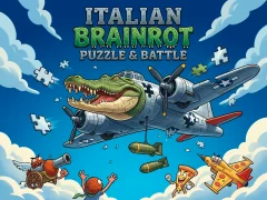 Mchezo Italian Brainrot: Puzzle & Battle online