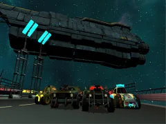 Mchezo Moon Car Stunt online