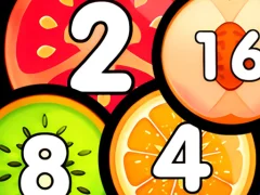 Mchezo Merge Balls Shooter 2048 Connect Fruits online