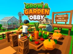 Mchezo Grow a Garden Obby online