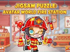 Mchezo Jigsaw Puzzle: Avatar World Fire Station online