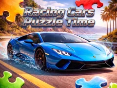 Mchezo Racing Cars Puzzle Time online