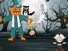 Mchezo Save Kid From Scary Pumpkin online