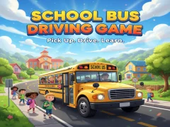 Mchezo School Bus Driving Game online