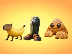 Mchezo Italian animals with voice acting online