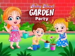 Mchezo Baby Hazel. Garden party online