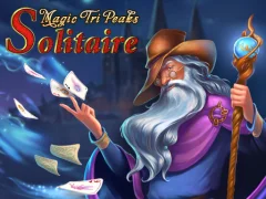 Mchezo Magic Tri Peaks Solitaire online