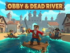 Mchezo Obby & Dead River online