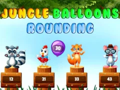 Mchezo Jungle balloons rounding online