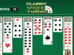 Mchezo Classic Spider Solitaire online