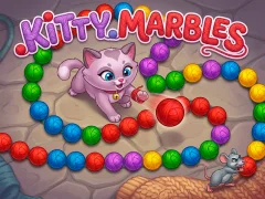 Mchezo Kitty Marbles online