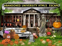 Mchezo Abandoned University Html5 Escape online