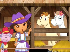 Mchezo Dora's Pony Adventure online