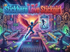 Mchezo Stickhero Love Stickgirl online