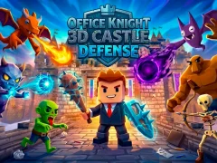 Mchezo Office Knight 3D Castle Defense online