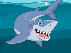 Mchezo Shark Jigsaw online