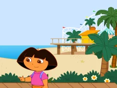 Mchezo Dora The explorer Carnival 2 Boardwalk Adventure online