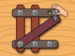 Mchezo Wood Nuts Master: Screw Puzzle online