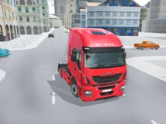 Mchezo City Driving Truck Simulator 3d online