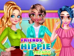 Mchezo Friends Hippie Trends online