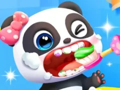 Mchezo Jigsaw Puzzle: Baby Panda Teeth Health online