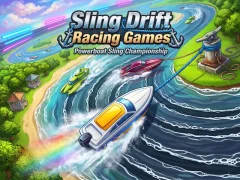 Mchezo Sling Drift Racing Games online