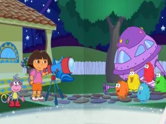 Mchezo Dora The explorer Dora's Space Adventure online