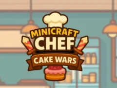 Mchezo Minicraft Chef Cake Wars online