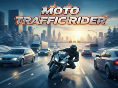 Mchezo Moto Traffic Rider online