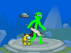 Mchezo Stickman Mega Boss Battles! online
