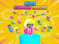 Mchezo Guys Stumble Heroes online