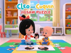 Mchezo Cleo and Cuquin Jigsaw Puzzle online