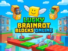 Mchezo Lucky Brainrot Blocks Online online