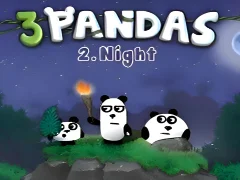 Mchezo 3 Pandas 2 Night online