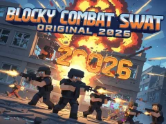 Mchezo Blocky Combat Swat Original 2026 online